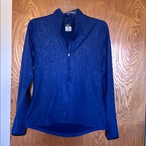 Nike Pro Dry Fit Cobalt Blue Long Sleeve Tunic LG